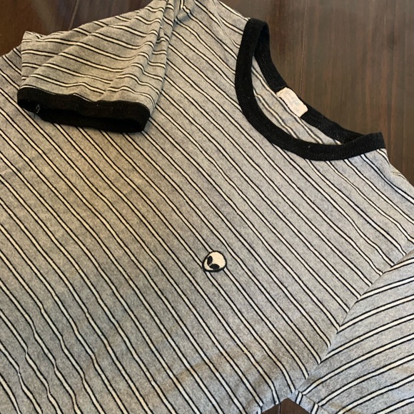 Brandy Melville Striped Alien Tee - Picture 2 of 3